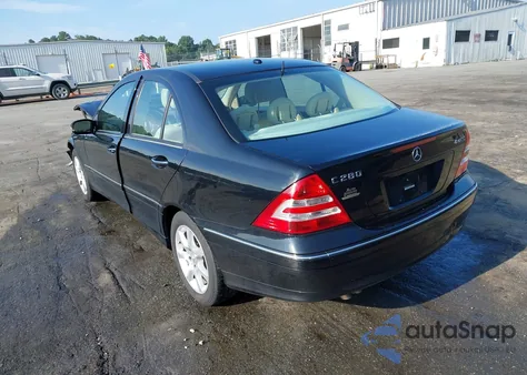 2007 Mercedes-Benz C 280 Luxury 4Matic из США, поврежденный, VIN WDBRF92H57F887369